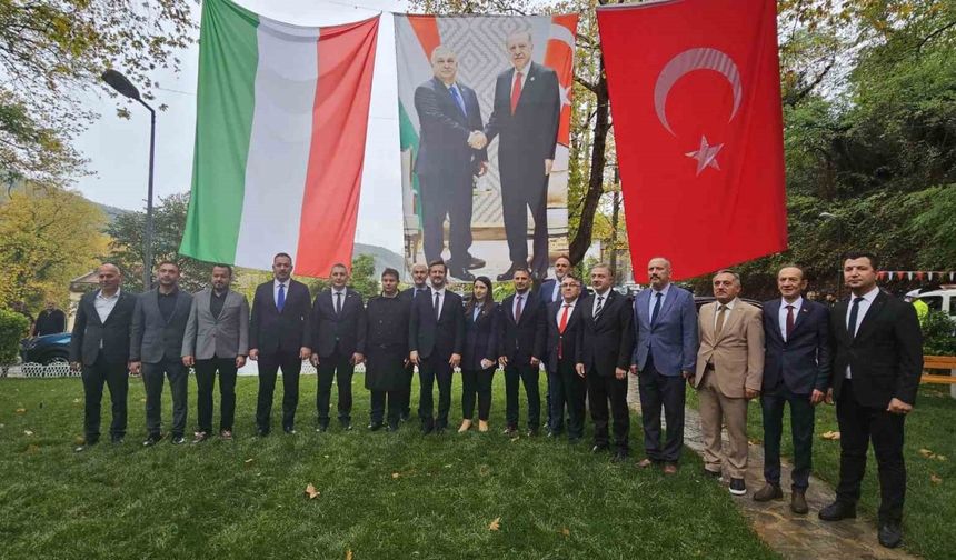 Zonguldak’ta Türk-Macar Dostluk Parkı açıldı