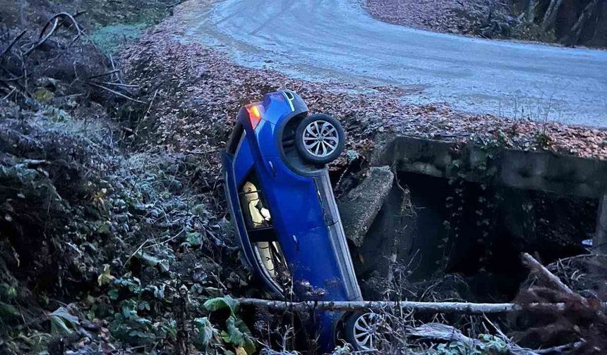Yedigöller yolunda ölümden döndüler
