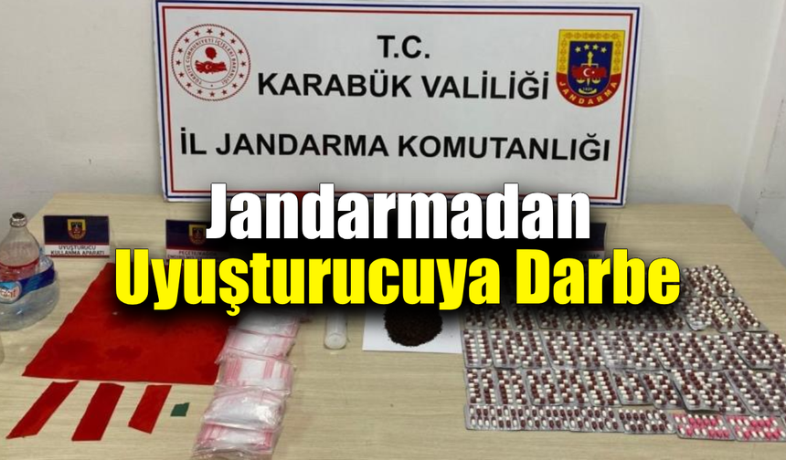 Karabük'te 3 ayrı operasyonda 6 şüpheli gözaltına alındı