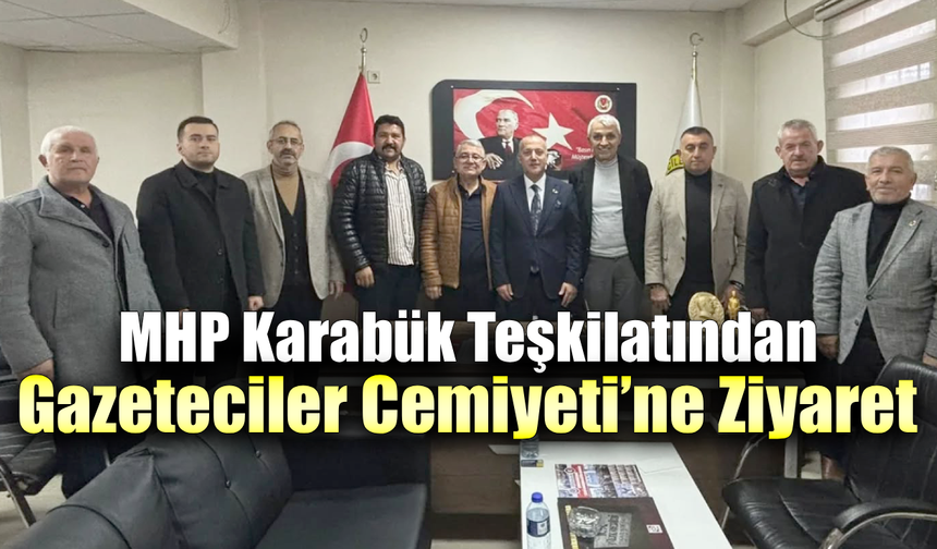 “Derdiniz Derdimizdir” ziyaretlerinin yeni durağı Gazeteciler Cemiyeti oldu