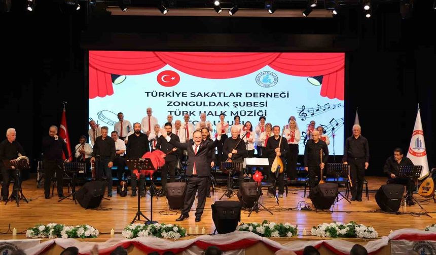 Zonguldak’ta Engelliler Günü konseri yoğun ilgi gördü