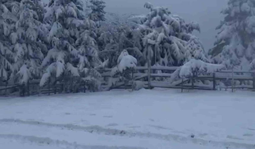 Bolu'da kış turizmine yapay kar desteği