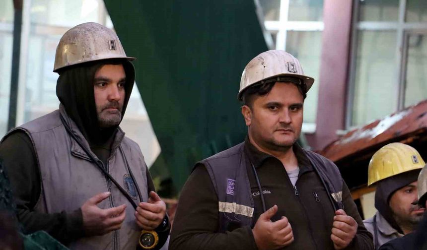 Madenci, yeni üretim ayağı için şükür hayvanı kesti