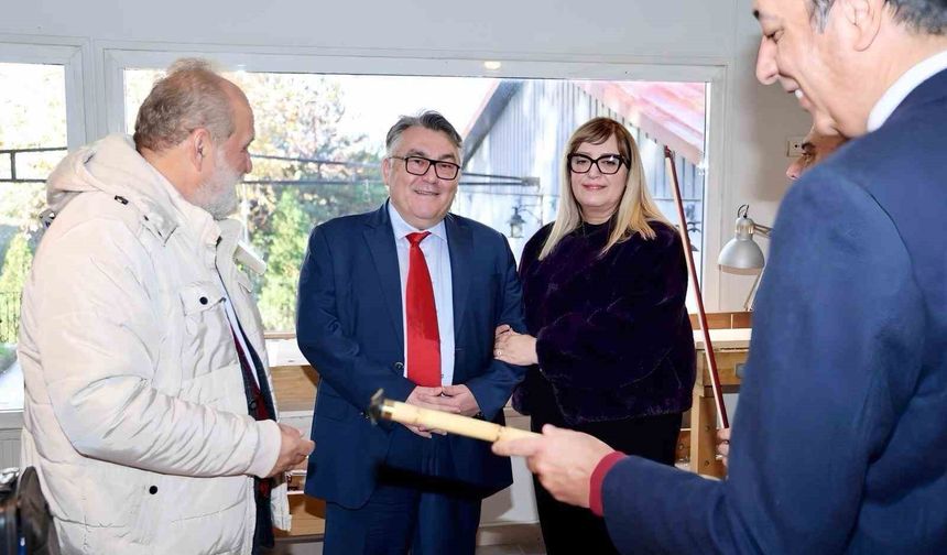 BEUN Rektörü Özölçer’den Devlet Konservatuvarı’na Ziyaret