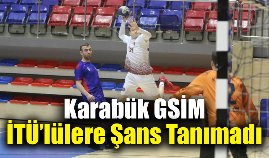 Karabük GSİM iki puanı hanesine yazdırdı