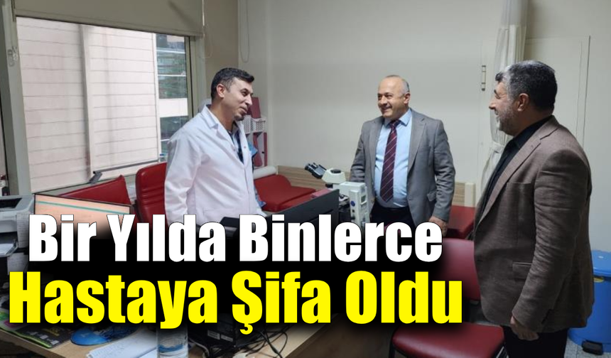 Karabük’te hematoloji hizmeti birinci yılını doldurdu