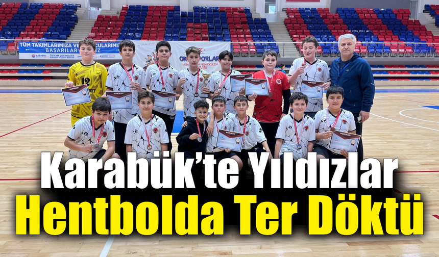 Karabük okul sporları hentbol müsabakaları sona erdi