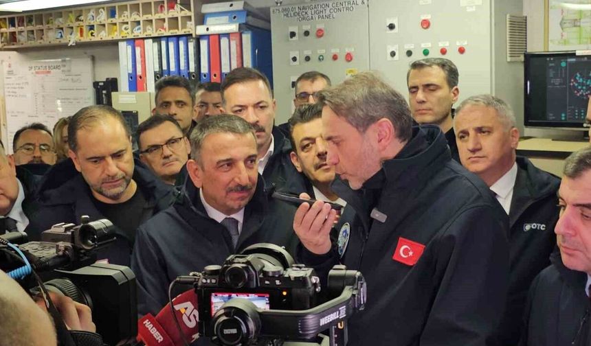 Erdoğan Filyos’taki Yavuz gemisine telefonla bağlandı