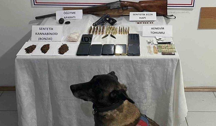 Kastamonu'da naerkotik operasyonu: 8 gözaltı