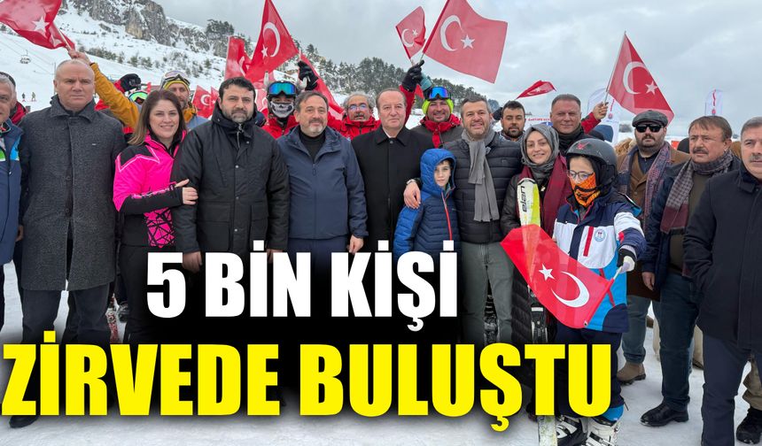 Keltepe Kayak Festivali Karabük’te kış turizmine renk kattı