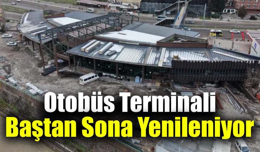 Karabük terminalinde dönüşüm sürüyor