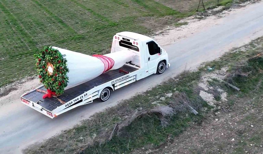 Bolu'da oto kurtarıcıdan görülmemiş evlilik teklifi