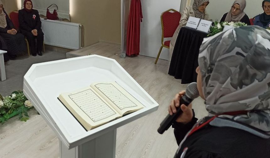 Zonguldak’ta hafızlık ve güzel okuma yarışmasına yoğun ilgi