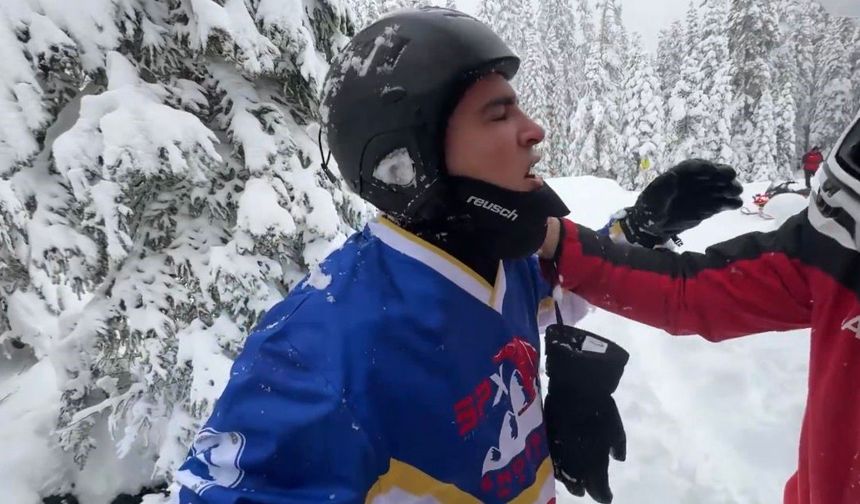 Kartalkaya’da JAK timlerinden arama kurtarma tatbikatı