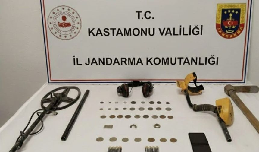 Kastamonu’da tarihi eser kaçakçılarına darbe