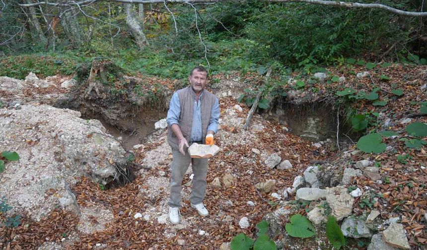 Gebeoğlu Tepesi’nde tarihi yer altı yapıları talan edildi