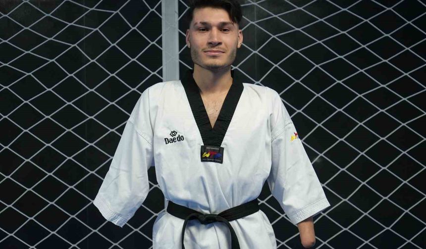 İki kolunu kaybetti, Avrupa şampiyonu oldu