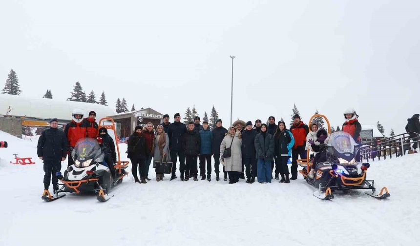 Jandarma, şehit aileleri ve çocuklarla Ilgaz’da buluştu