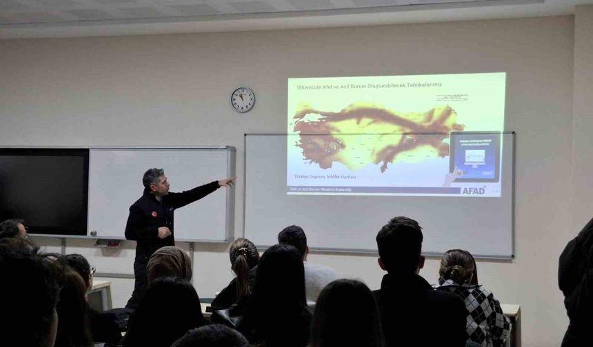 BARÜ’de afet farkındalık eğitimleri başladı