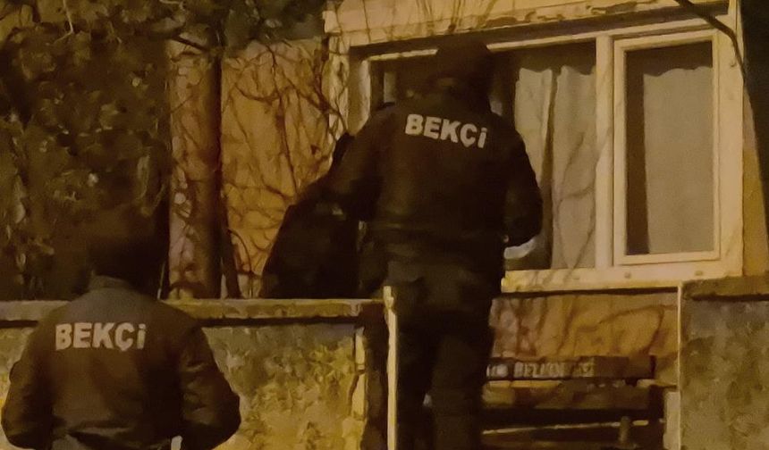 Anahtarsız eve girdi hırsız zannedildi