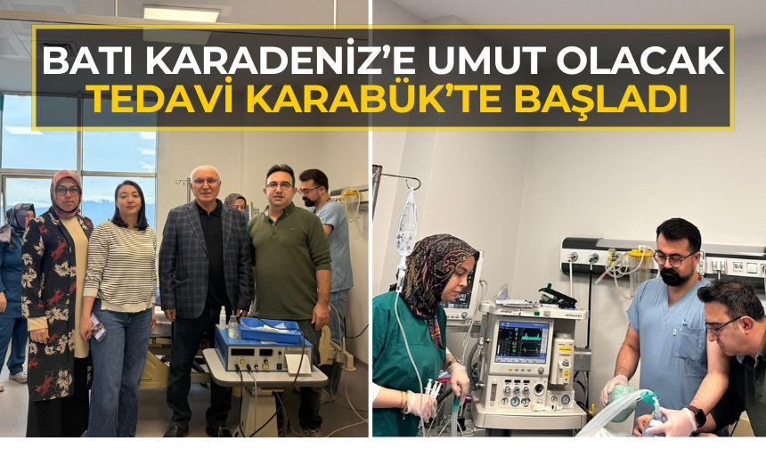 Karabük’te psikiyatri kliniğinde çığır açan uygulama