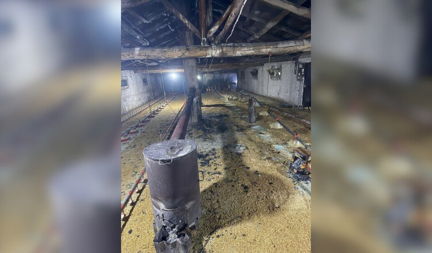 Sobadan çıkan yangın itfaiyeyi alarma geçirdi