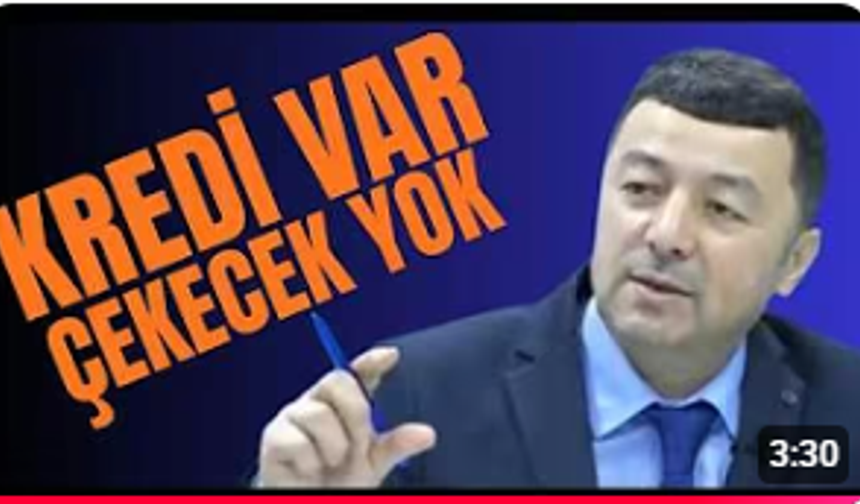 Başkan Yıldırım Kredi Var Çekecek Yok!