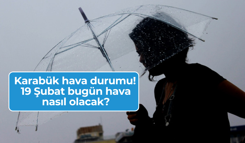 Karabük hava durumu! 19 Şubat bugün hava nasıl olacak?