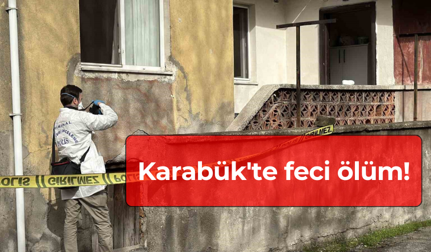 Karabük'te feci ölüm!