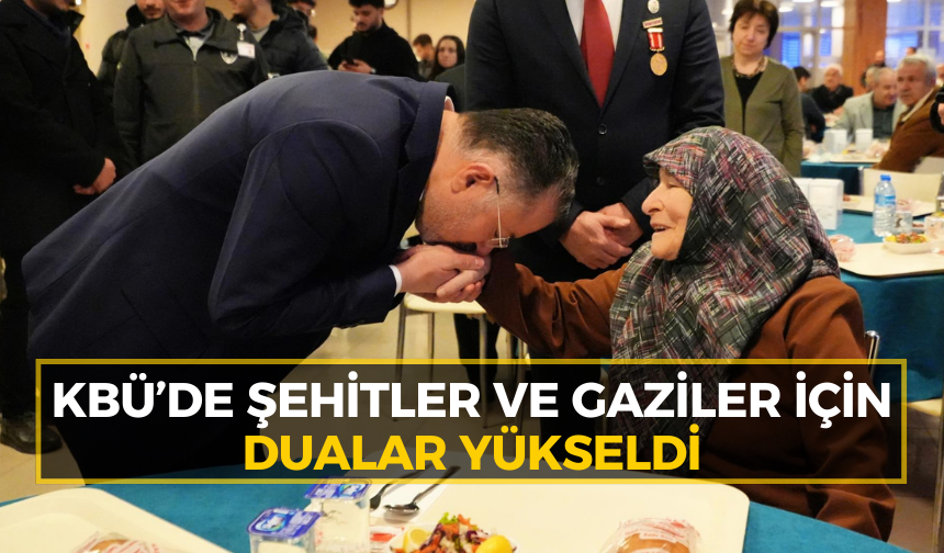 Karabük’te Ramazan’da şehitleri anma programı düzenlendi