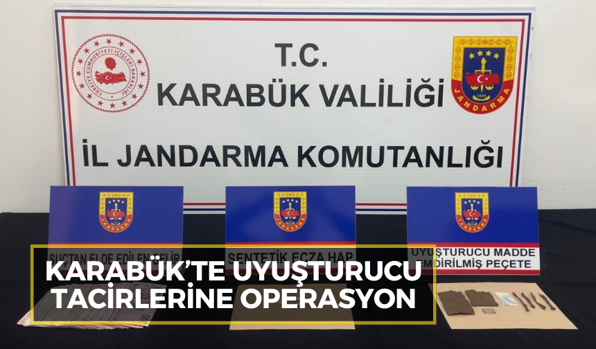 Karabük’te zehir operasyonu: 3 Gözaltı