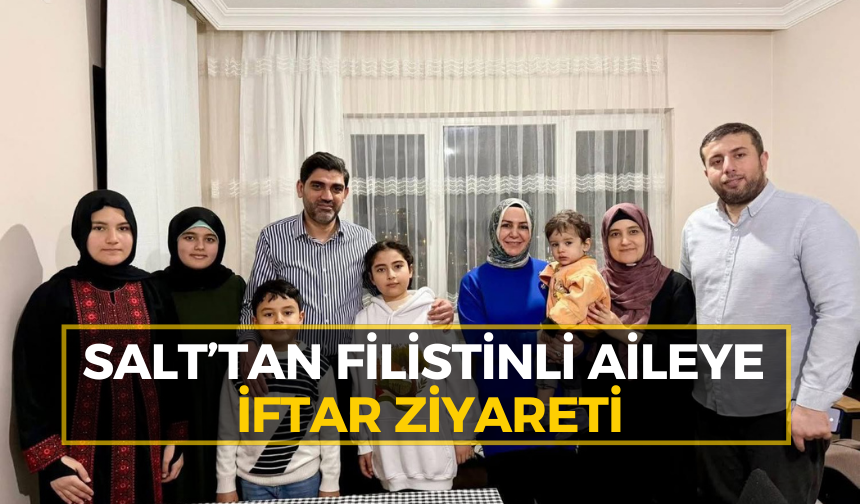 Başkan Salt, Abujayyab ailesinin sofrasına konuk oldu