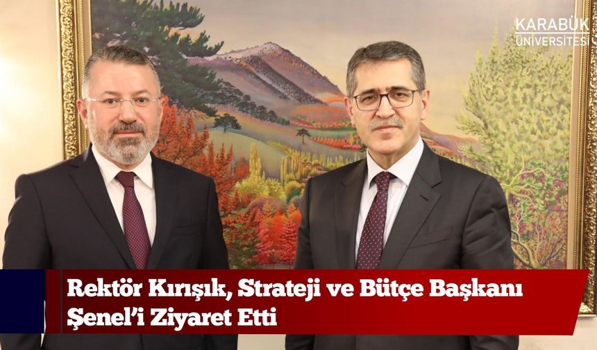 KBÜ’nün projeleri Ankara’da ele alındı