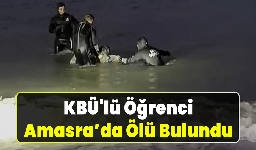 Amasra’da denize girip kayboldu, cansız bedeni bulundu