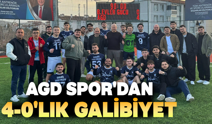 Anadolu Gençlik Spor sahasında farka koştu