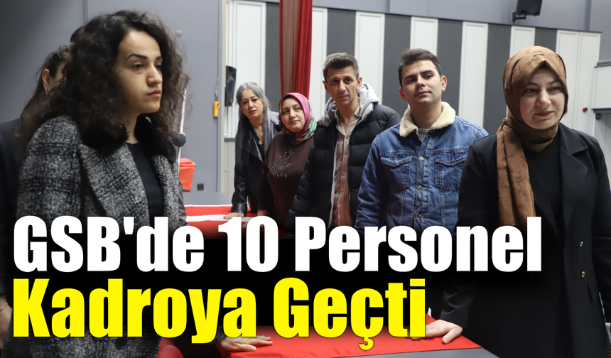 Karabük’te 10 memur yemin ederek asli göreve başladı