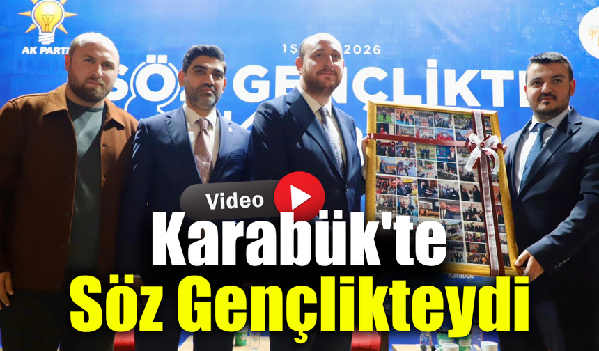 Ahmet Büyükgümüş Karabük’te gençlerle buluştu