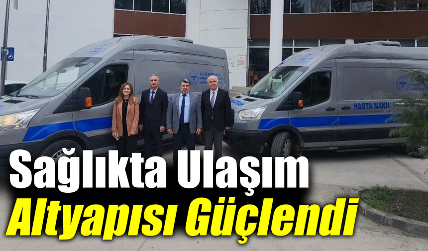Karabük’te hasta nakil araçlarıbaştan sona yenilendi
