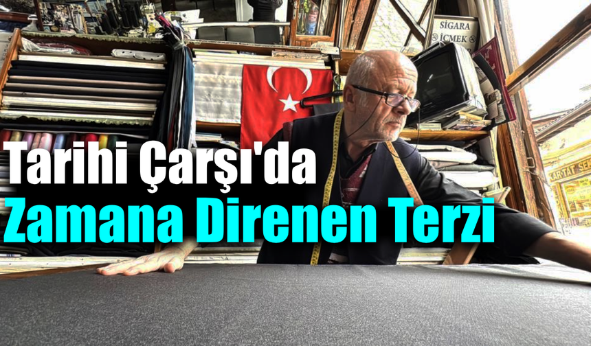 Safranbolu’nun son terzilerinden Mehmet Belder zamana direniyor