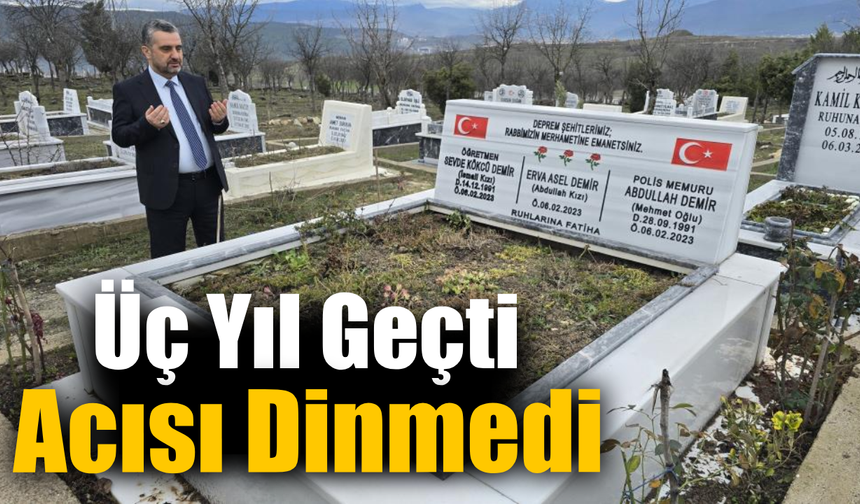 Hatay depreminde evlatlarını yitiren baba acısını anlattı