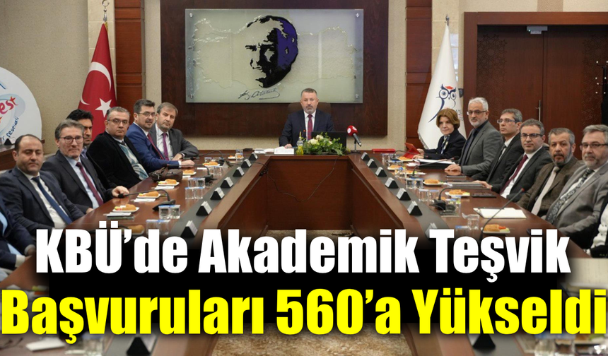 Karabük Üniversitesinde şubat ayı senato toplantısı yapıldı