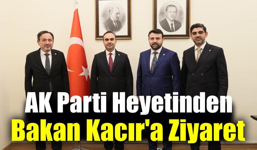 Karabük’e yeni yatırımlar mı geliyor? Bakan Kacır ile kritik görüşme