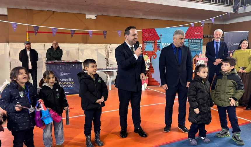 Zonguldak’ta öğrenciler Ramazan sevinciyle buluştu