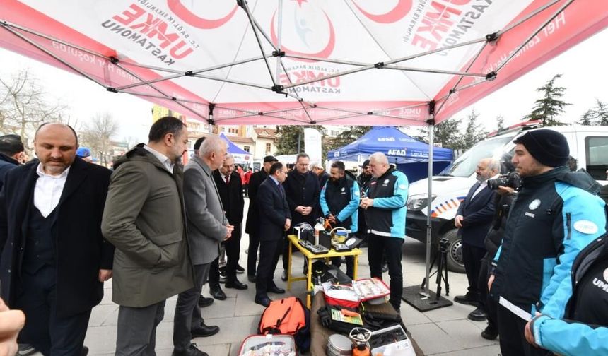Kastamonu’da AFAD sergisi vatandaşlardan yoğun ilgi gördü