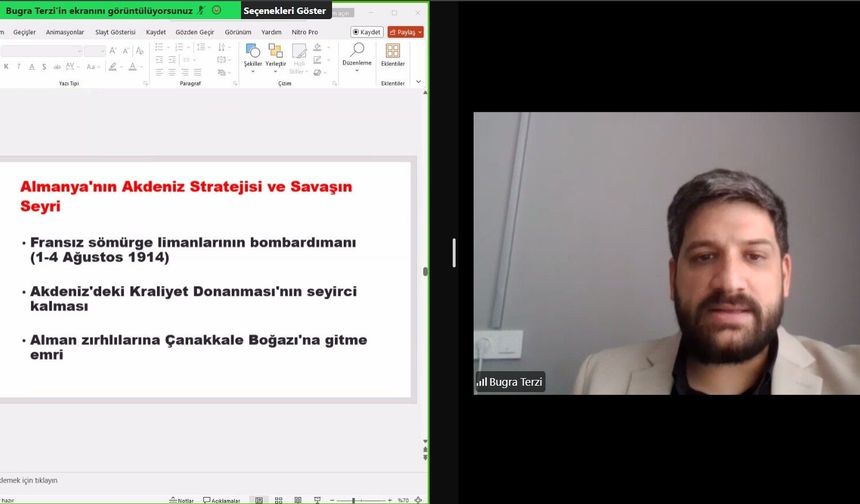 BARÜ'de Çanakkale Zaferi'nin 111. yıl dönümüne özel konferans