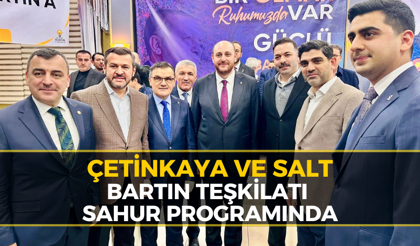 Başkan Çetinkaya, Sahurda Birlik Mesajı Verdi