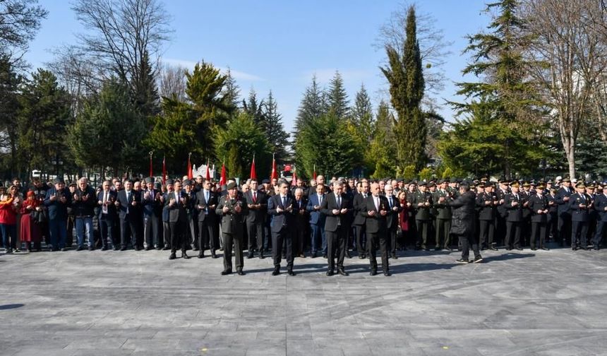 Bolu'da kutlu zaferin şehitleri 111'inci yılında anıldı