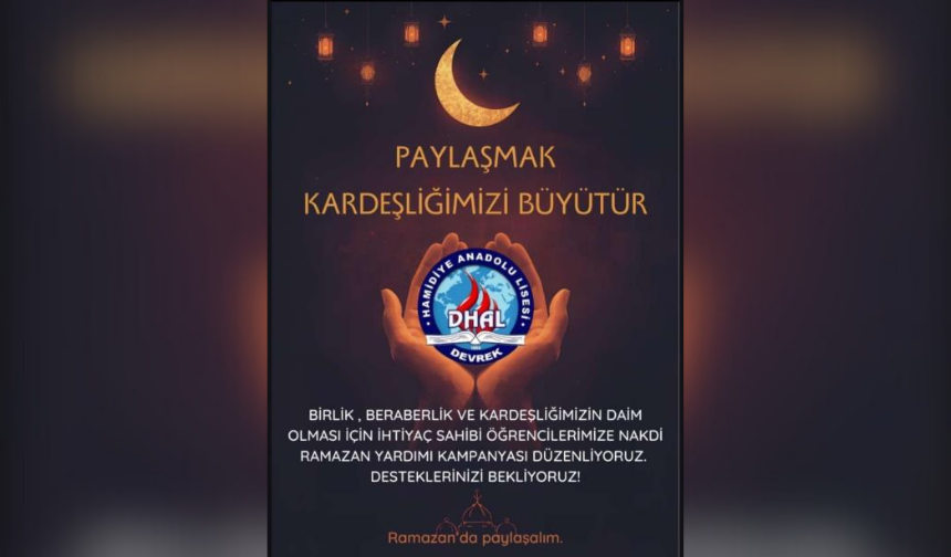 Devrek’te İhtiyaç Sahibi Öğrencilere Yardım!