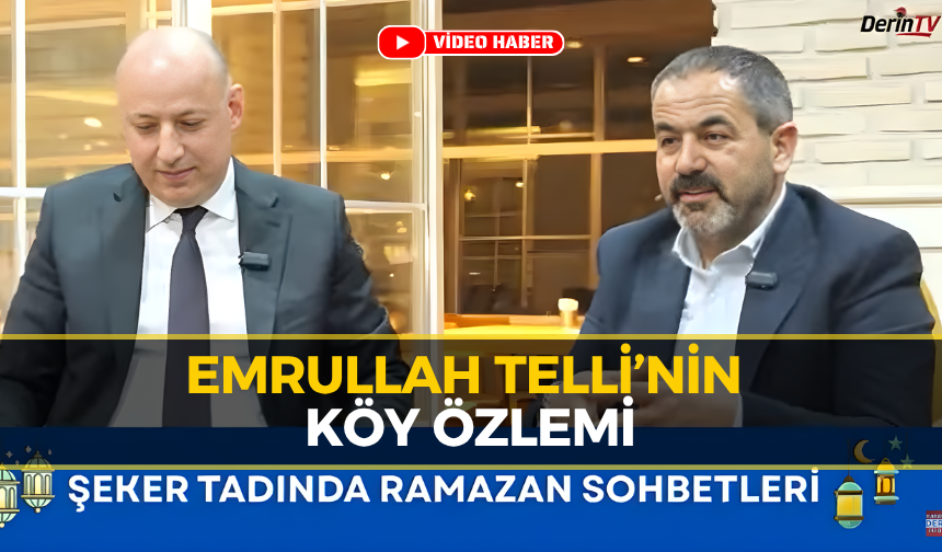 Başkan Telli’nin Unutamadığı O Büyük Özlem!