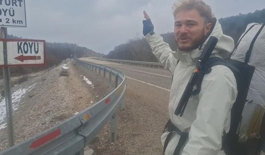 Almanya’dan Japonya’ya 6 Aydır Yürüyen Genç Türkiye’de